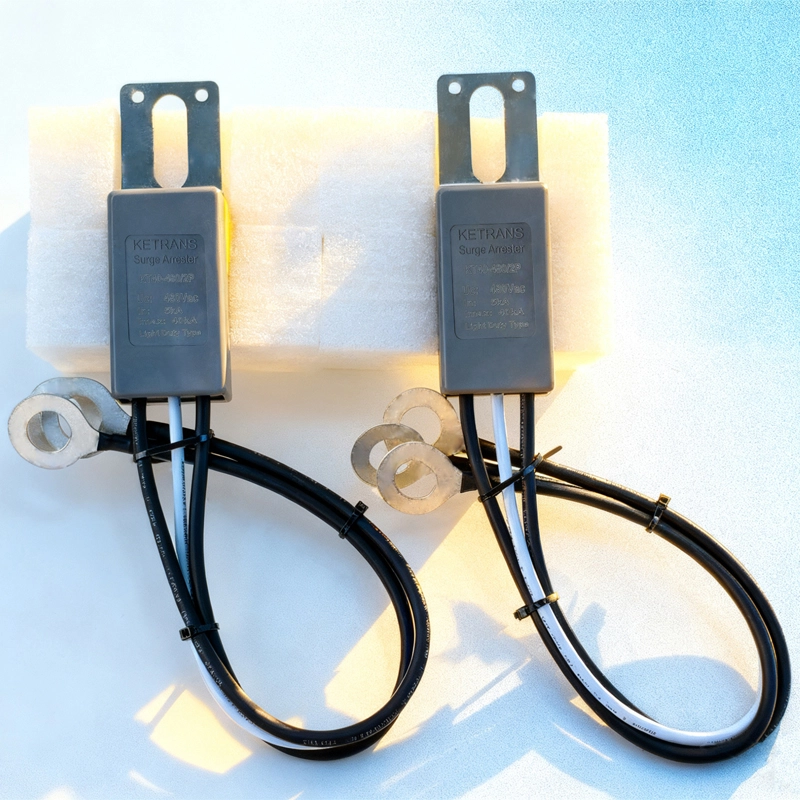 480V Single Phase LV Arrester tampilan close-up